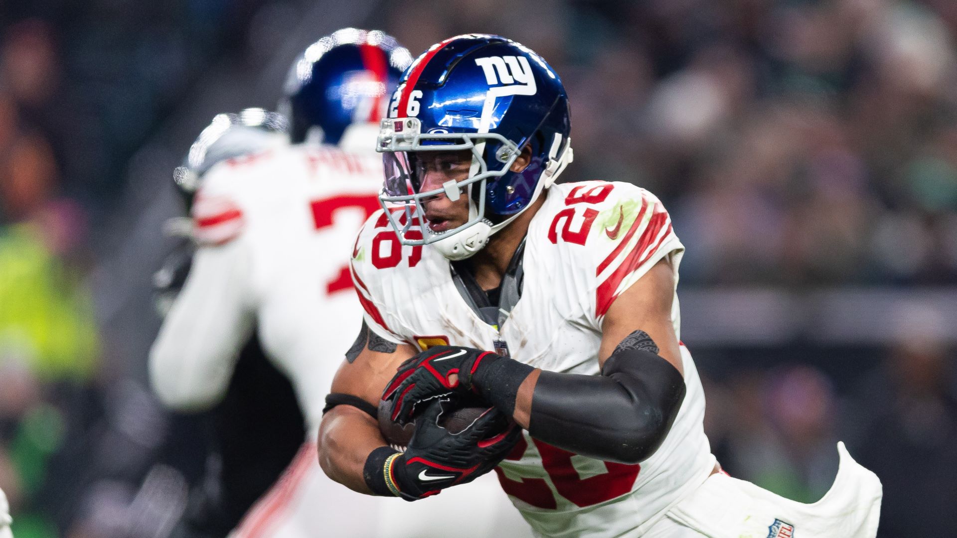 Philadelphia Eagles running back Saquon Barkley