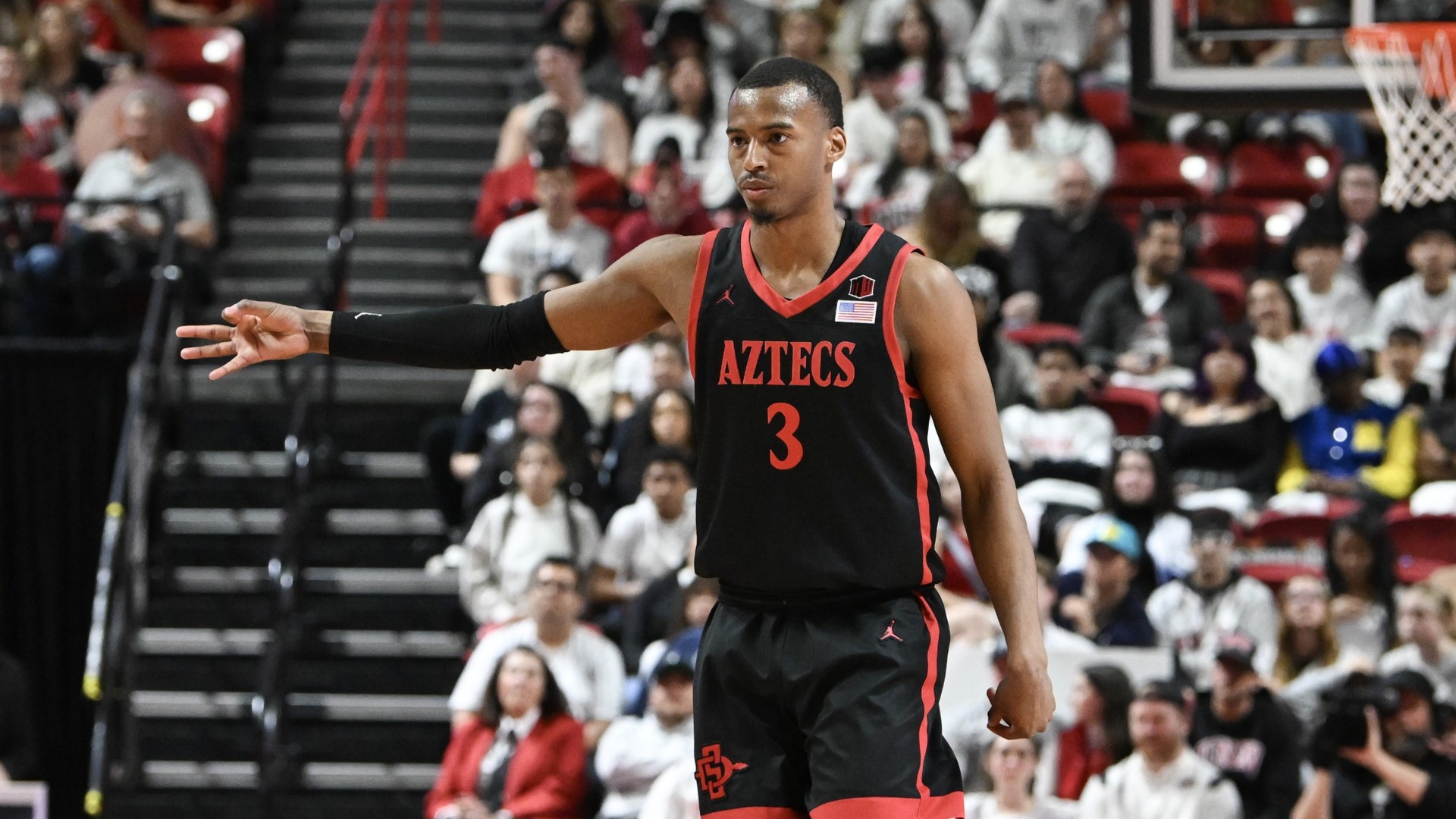 San Diego State Aztecs guard Micah Parrish