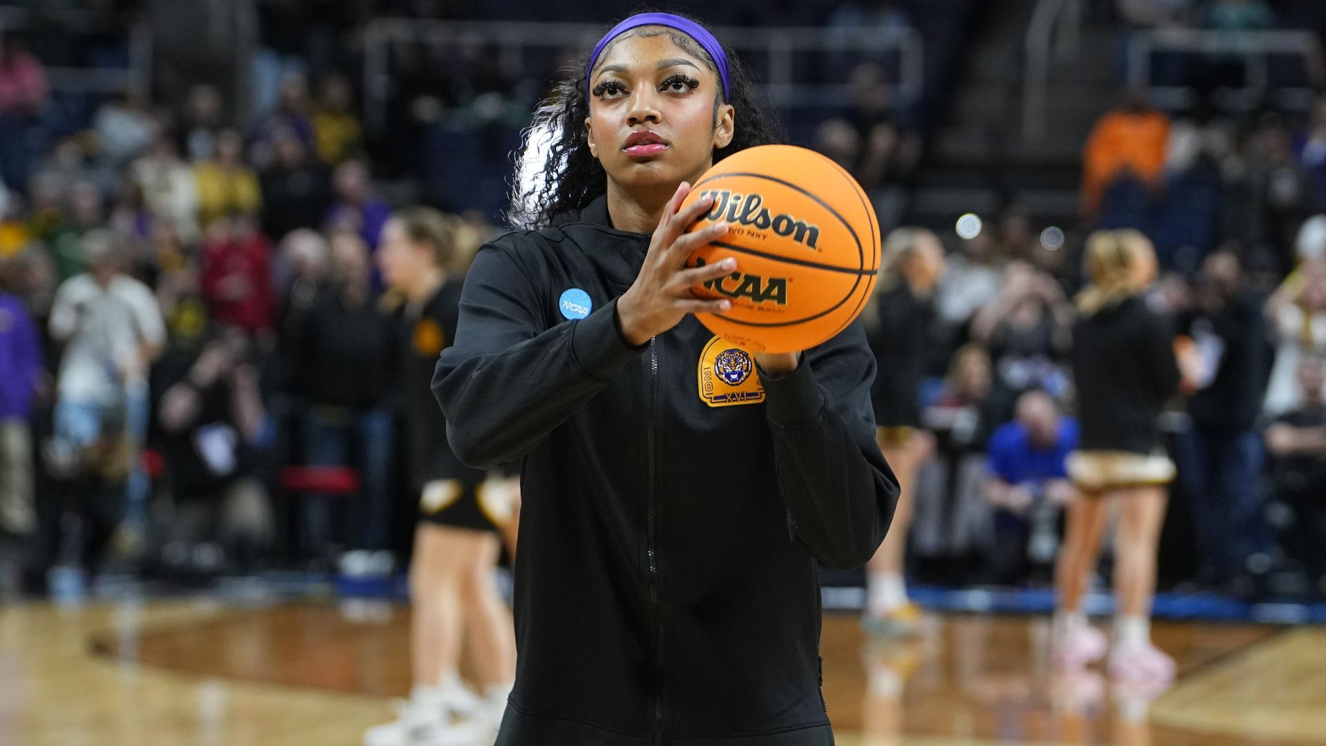 2024 WNBA Draft prospect Angel Reese