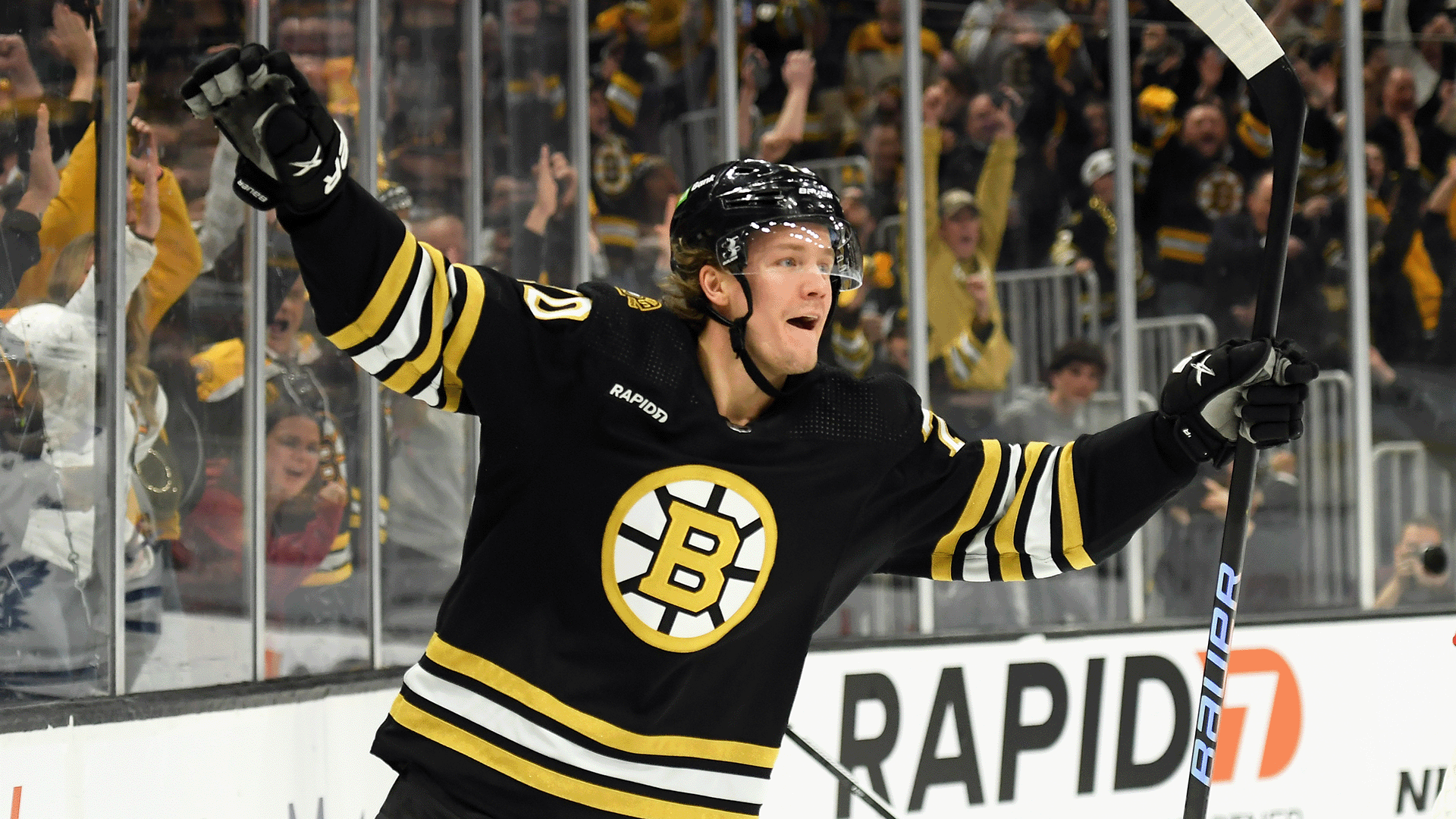 Boston Bruins Center Jesper Boqvist