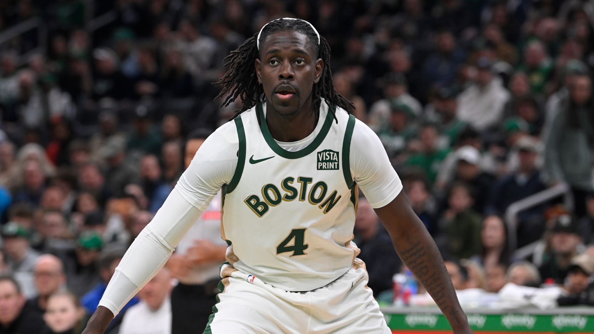 Boston Celtics guard Jrue Holiday