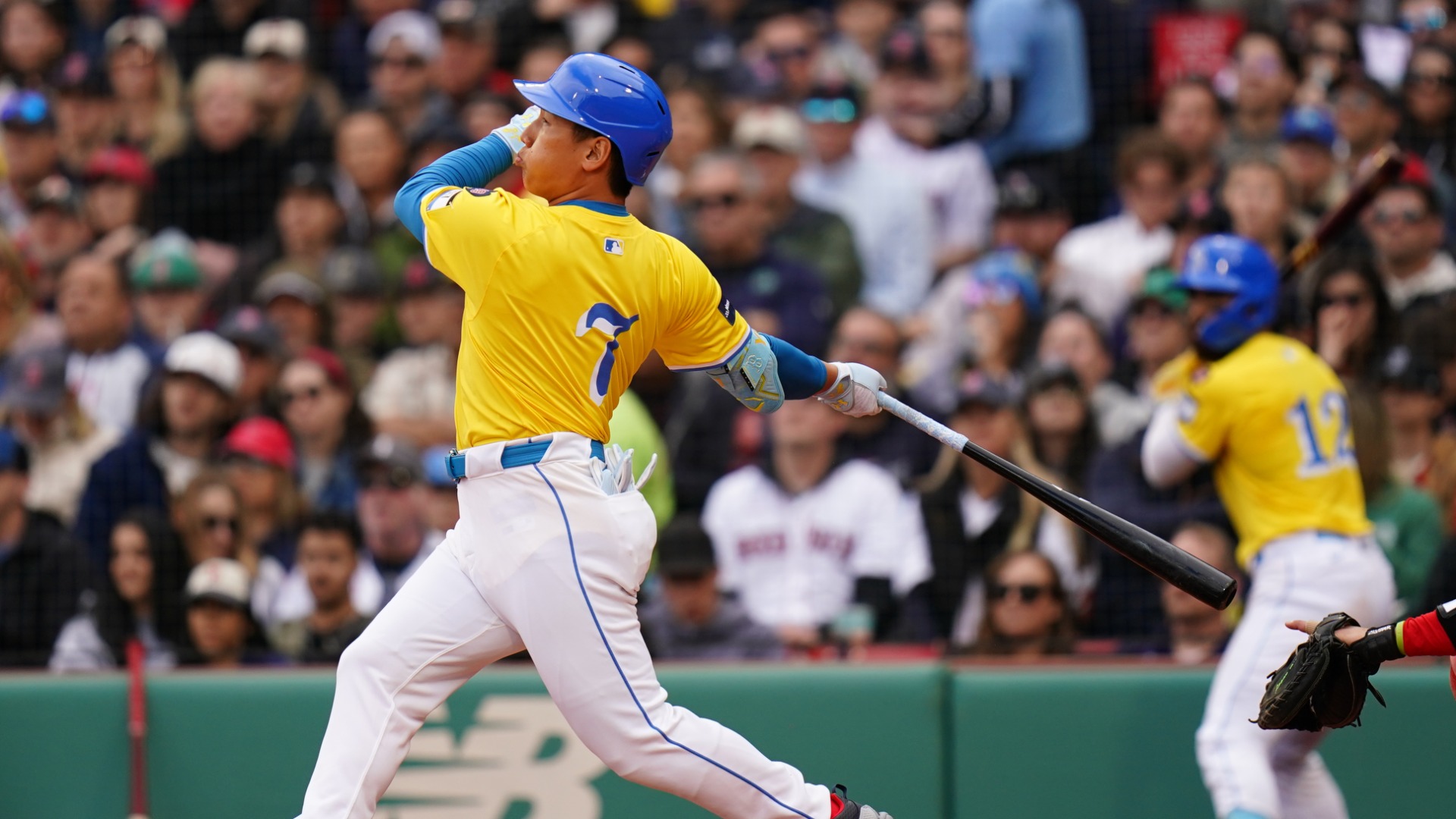 Boston Red Sox left fielder Masataka Yoshida