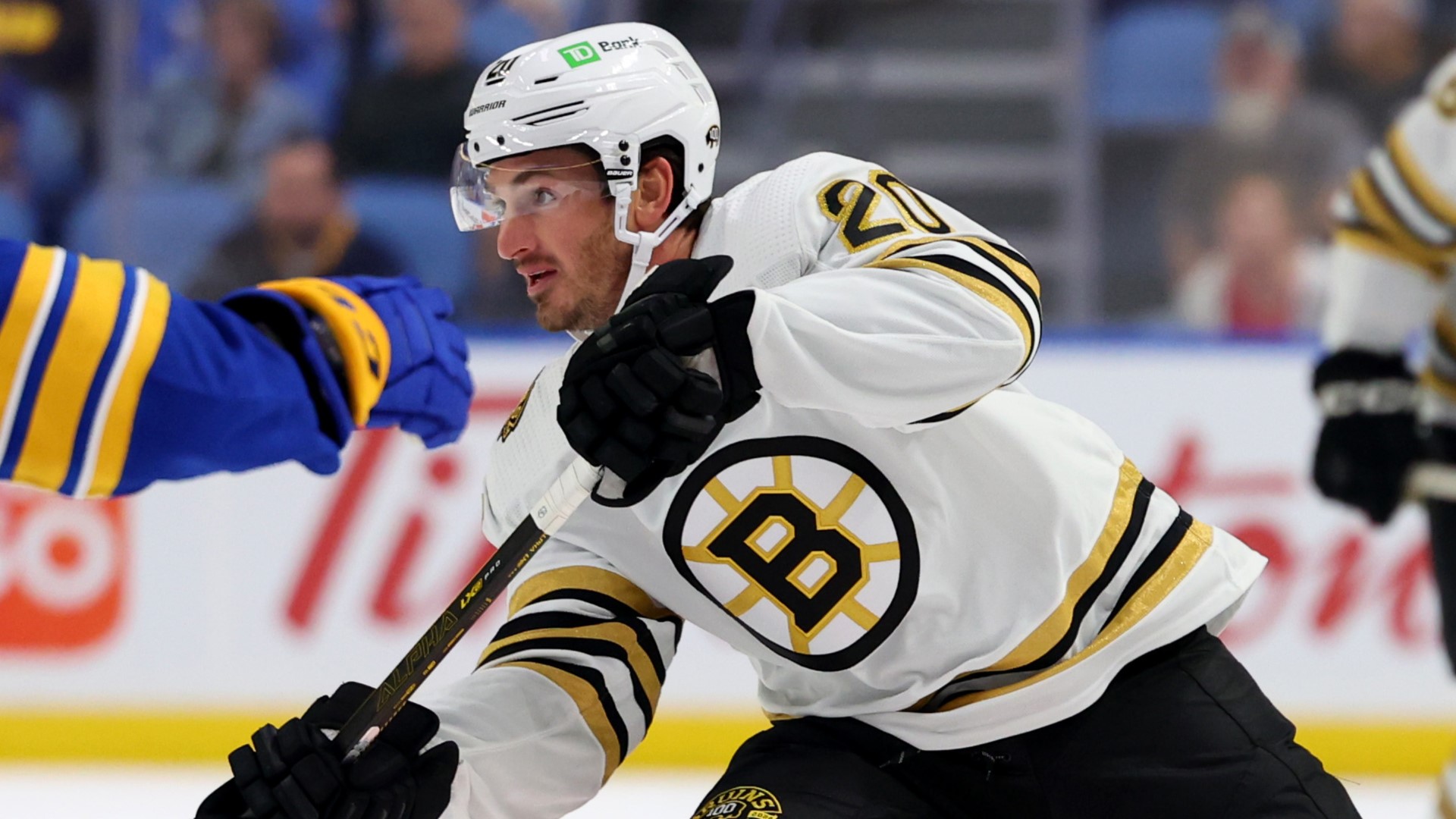 Boston Bruins forward Jayson Megna