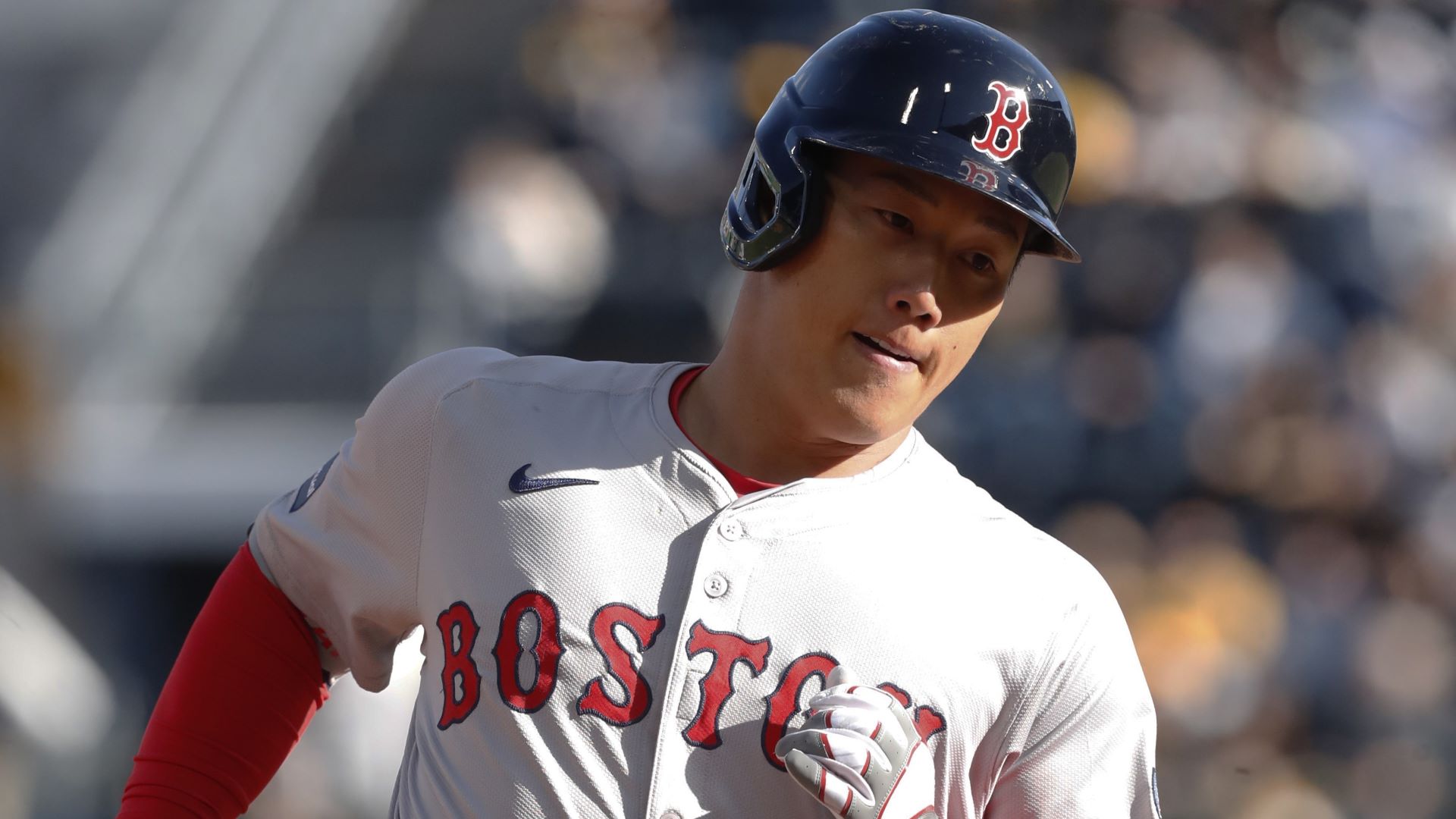 Boston Red Sox outfielder Masataka Yoshida