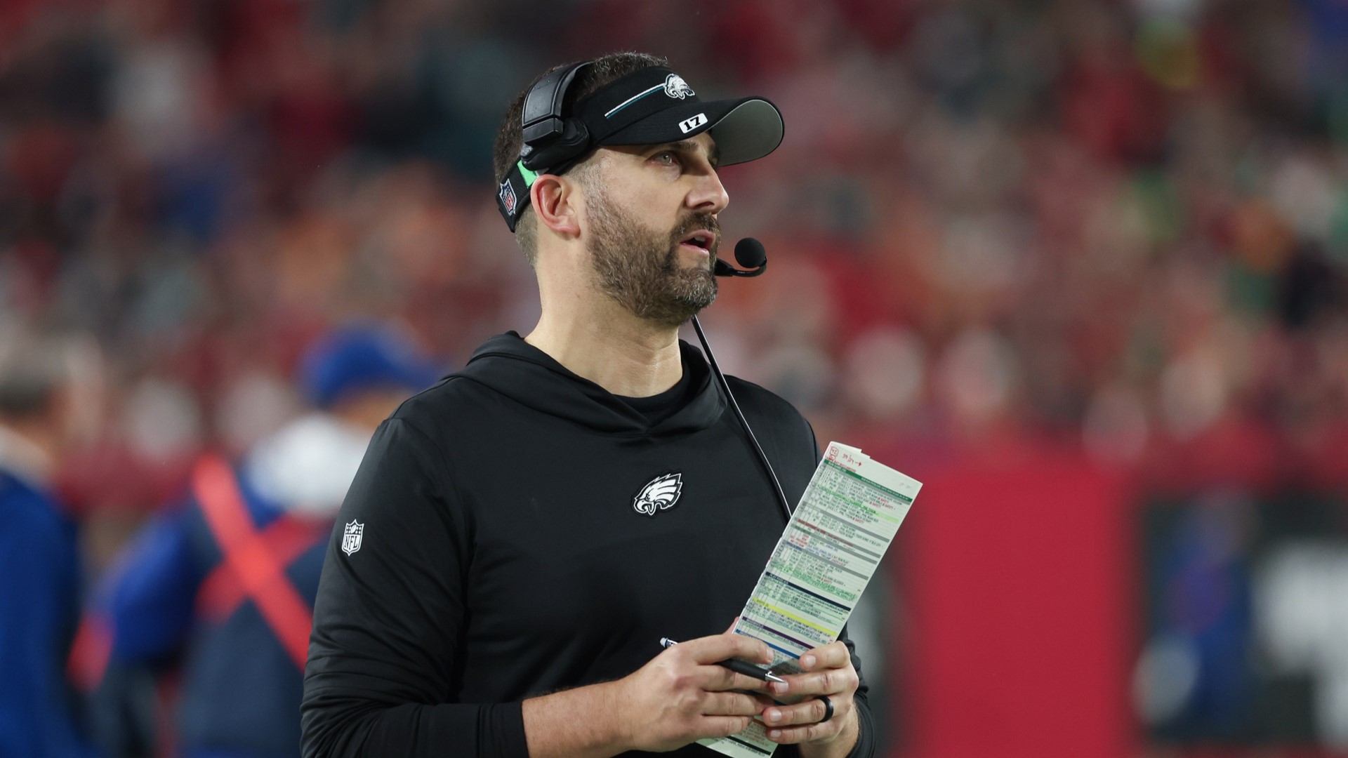 Philadelphia Eagles head coach Nick Sirianni
