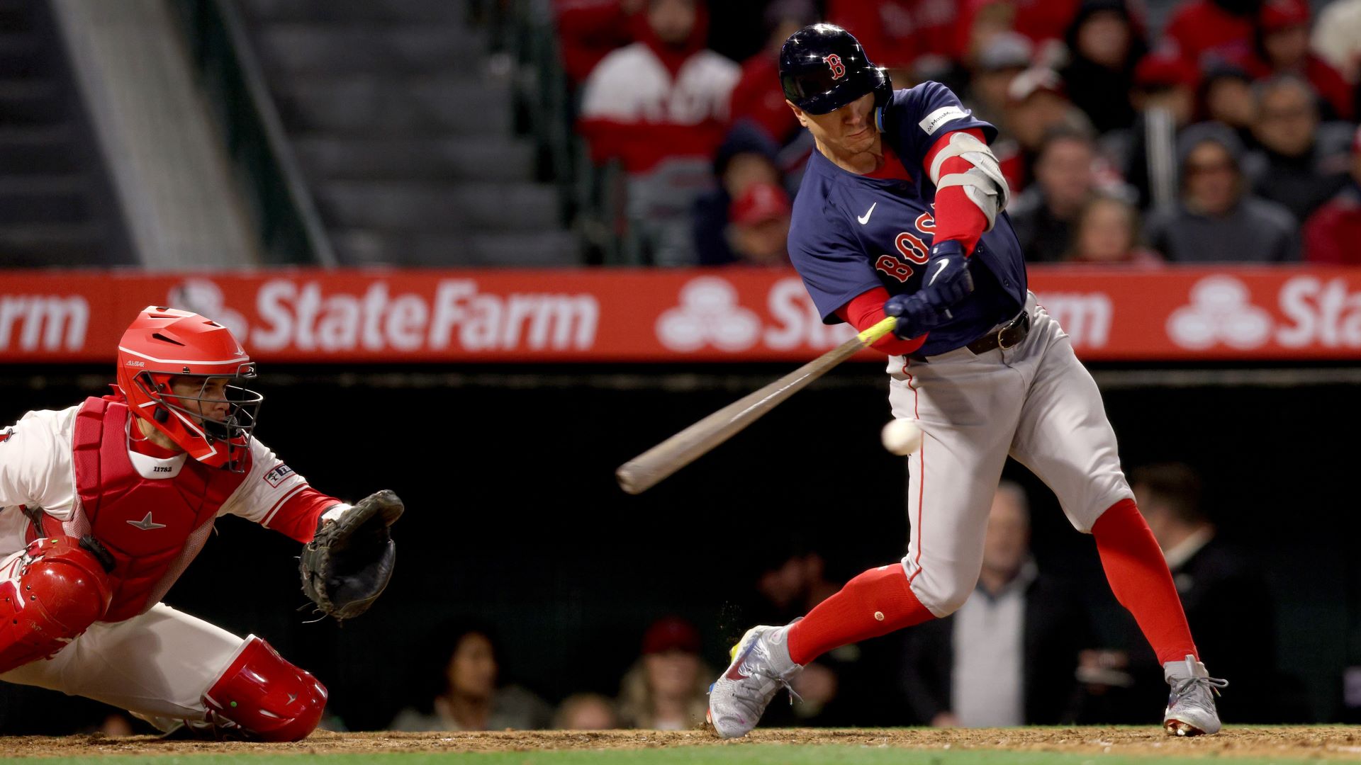 Boston Red Sox outfielder Tyler O'Neill