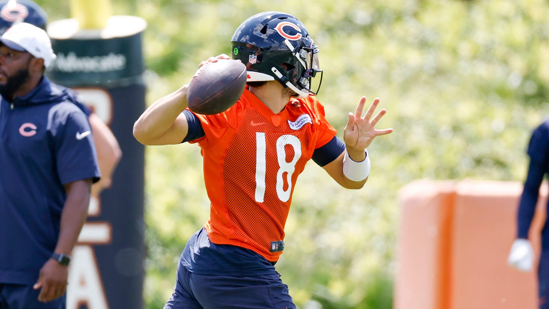 Chicago Bears quarterback Caleb Williams