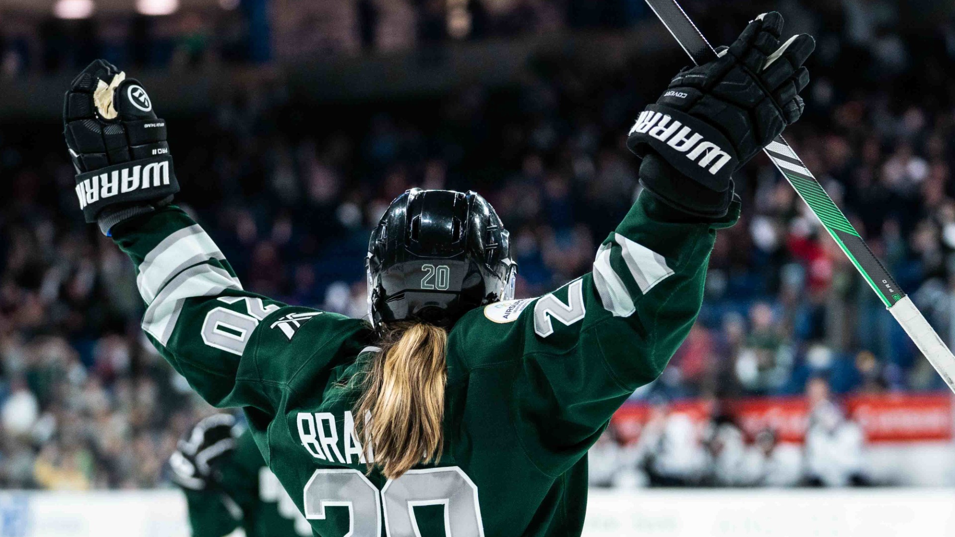 PWHL Boston forward Hannah Brandt