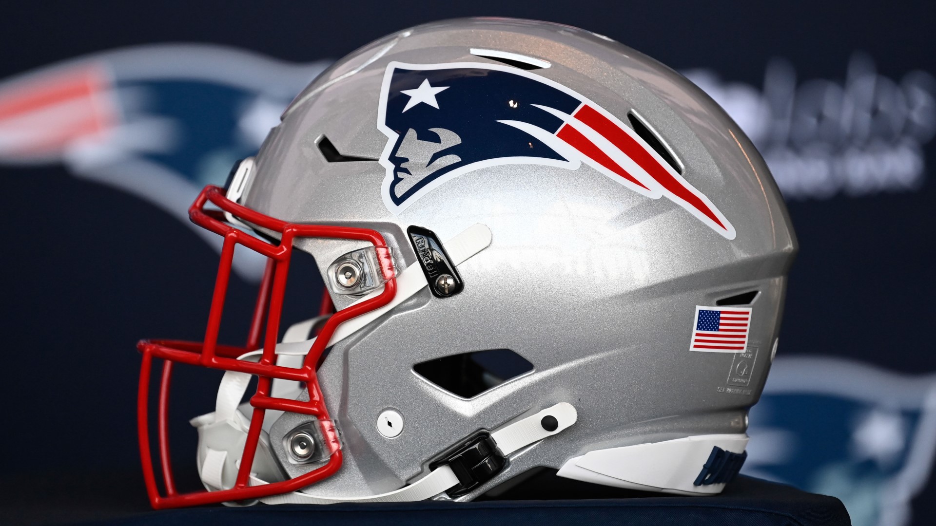 New England Patriots helmet