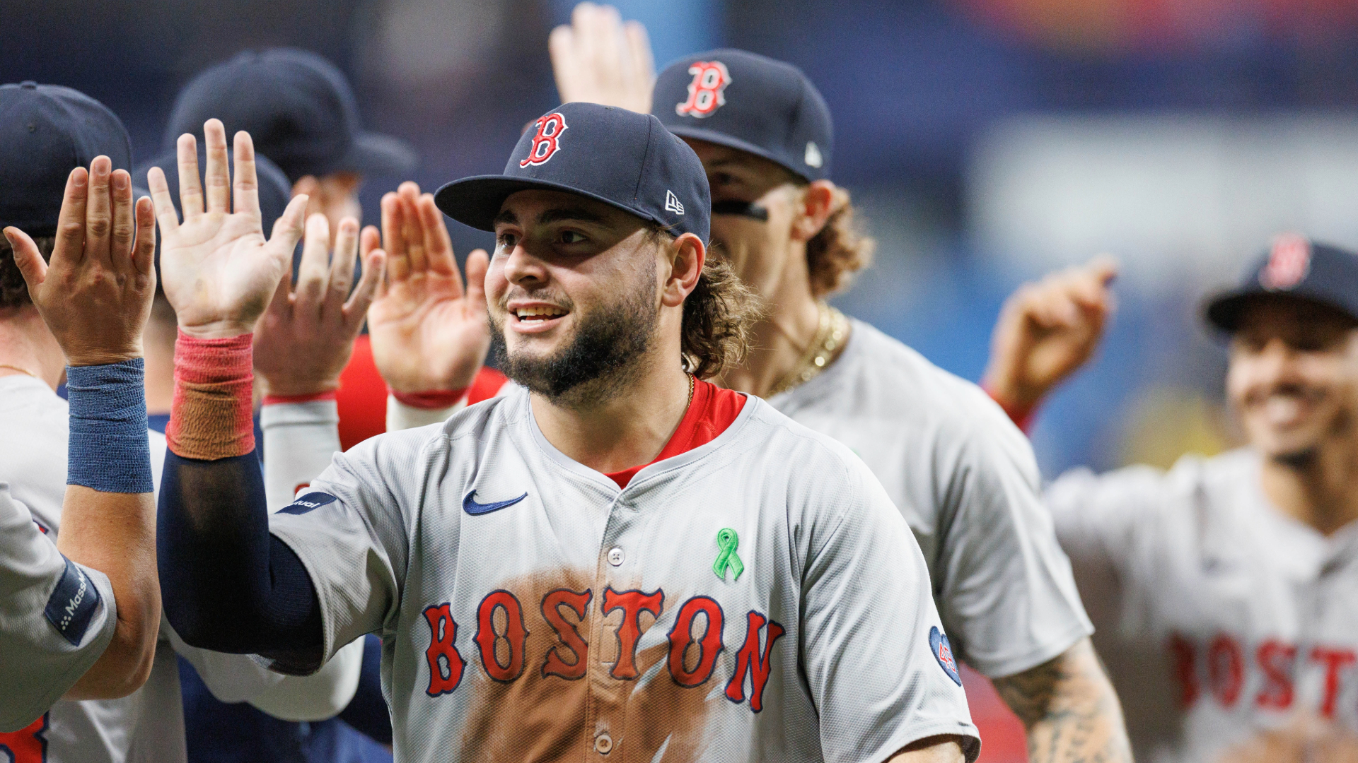 Boston Red Sox outfielder Wilyer Abreu