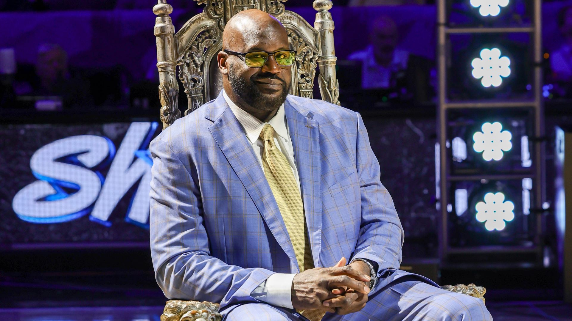 Former Boston Celtics center Shaquille O'Neal