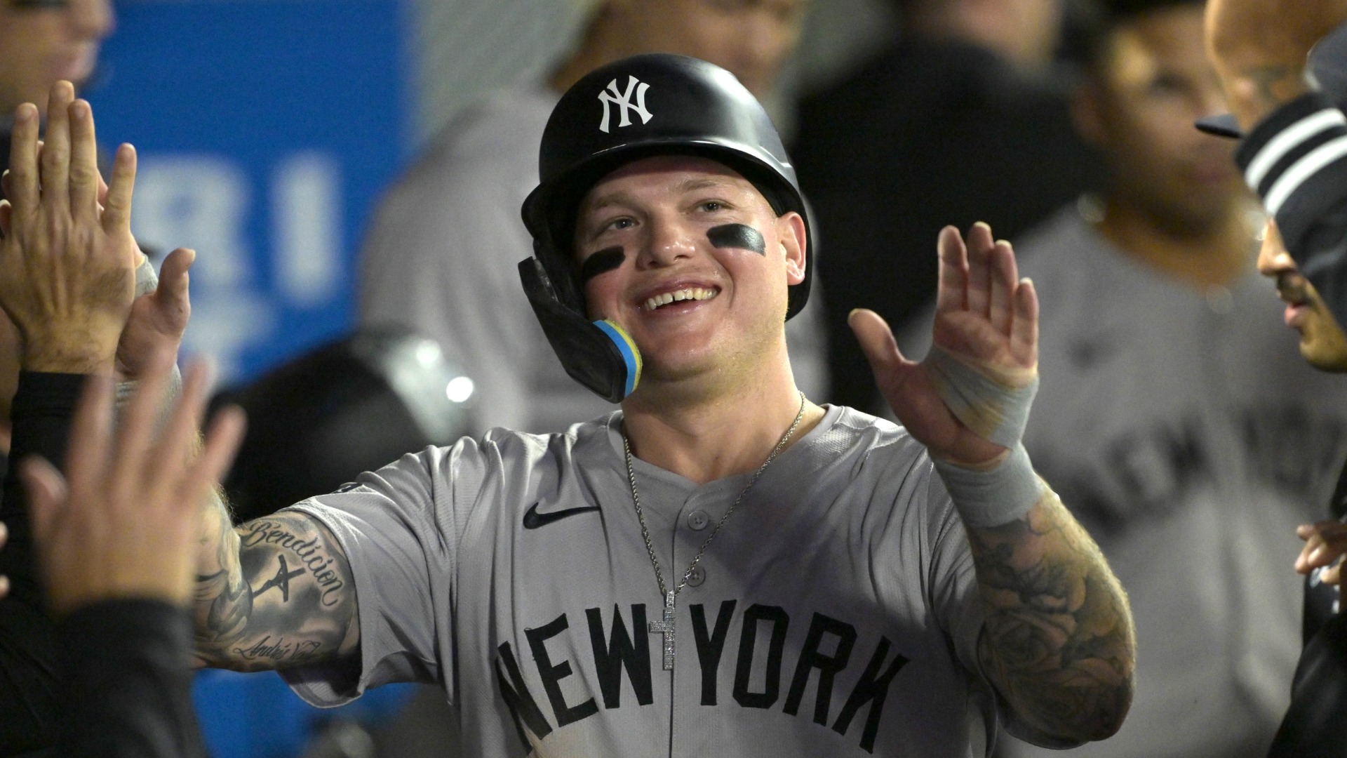 New York Yankees outfielder Alex Verdugo