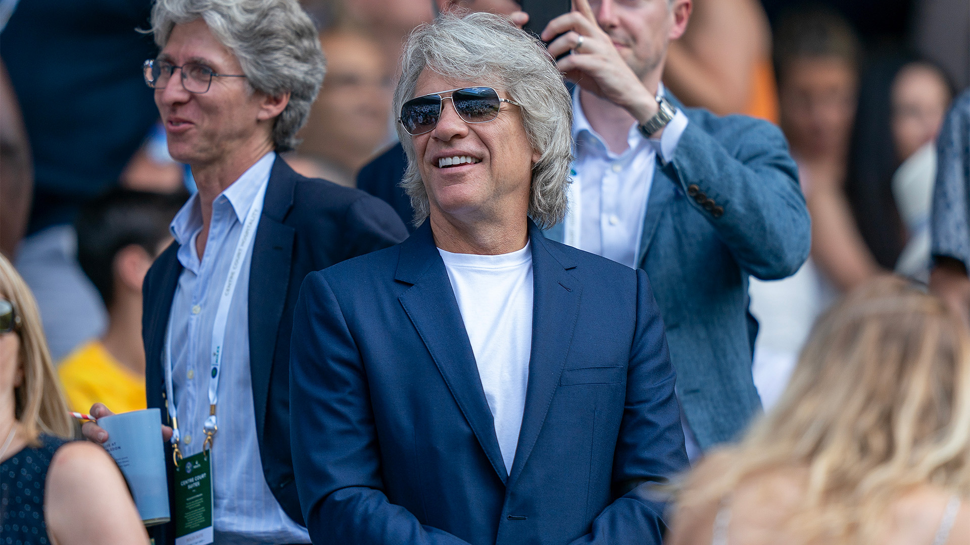 Singer and songwriter Jon Bon Jovi