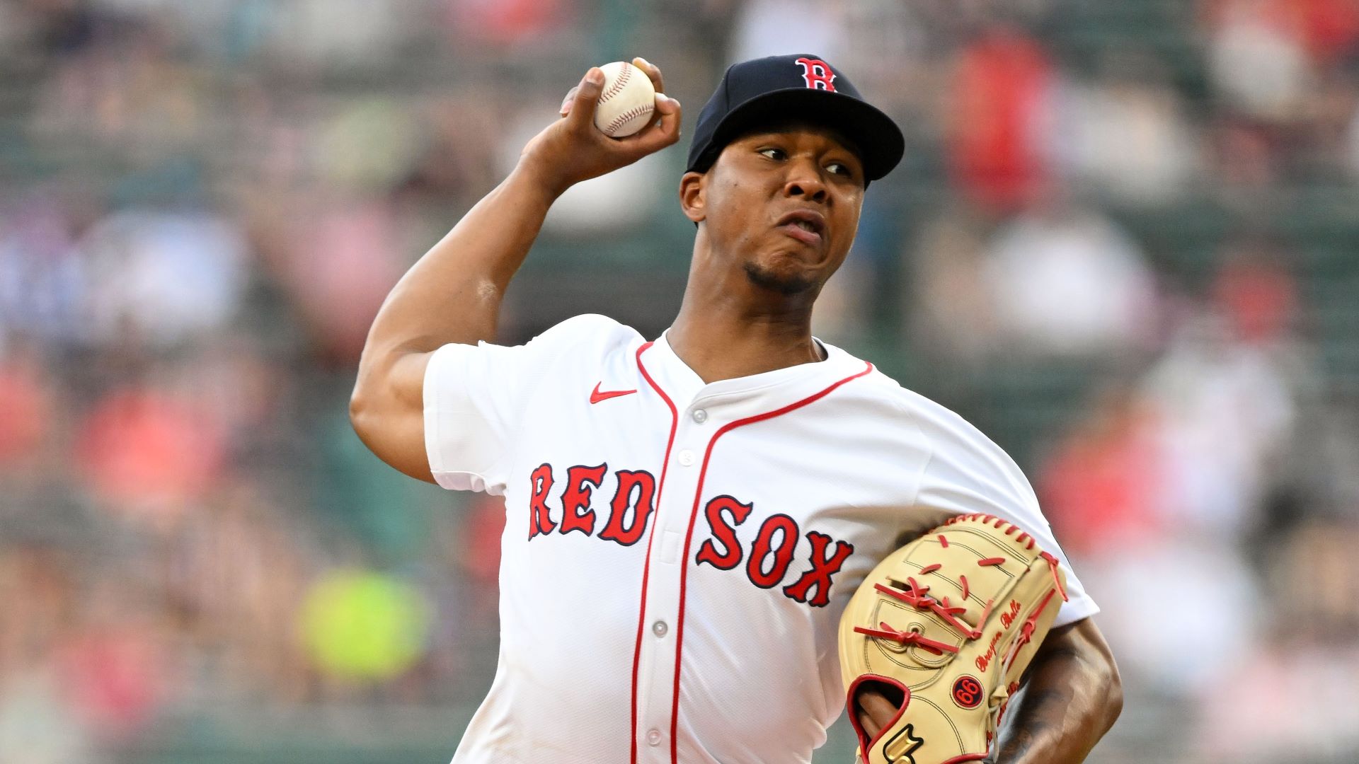 Boston Red Sox starting pitcher Brayan Bello