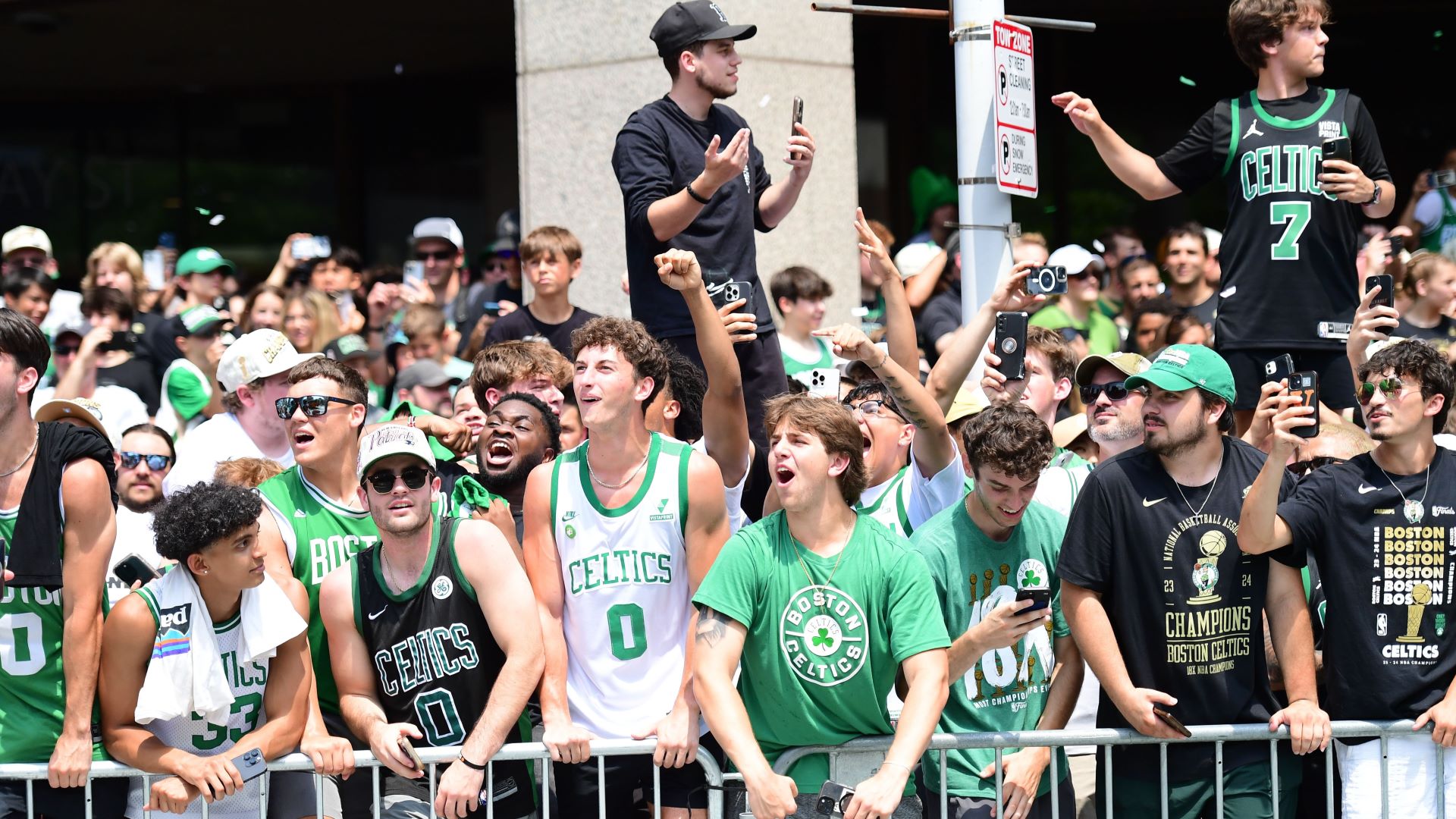 Boston Celtics fans