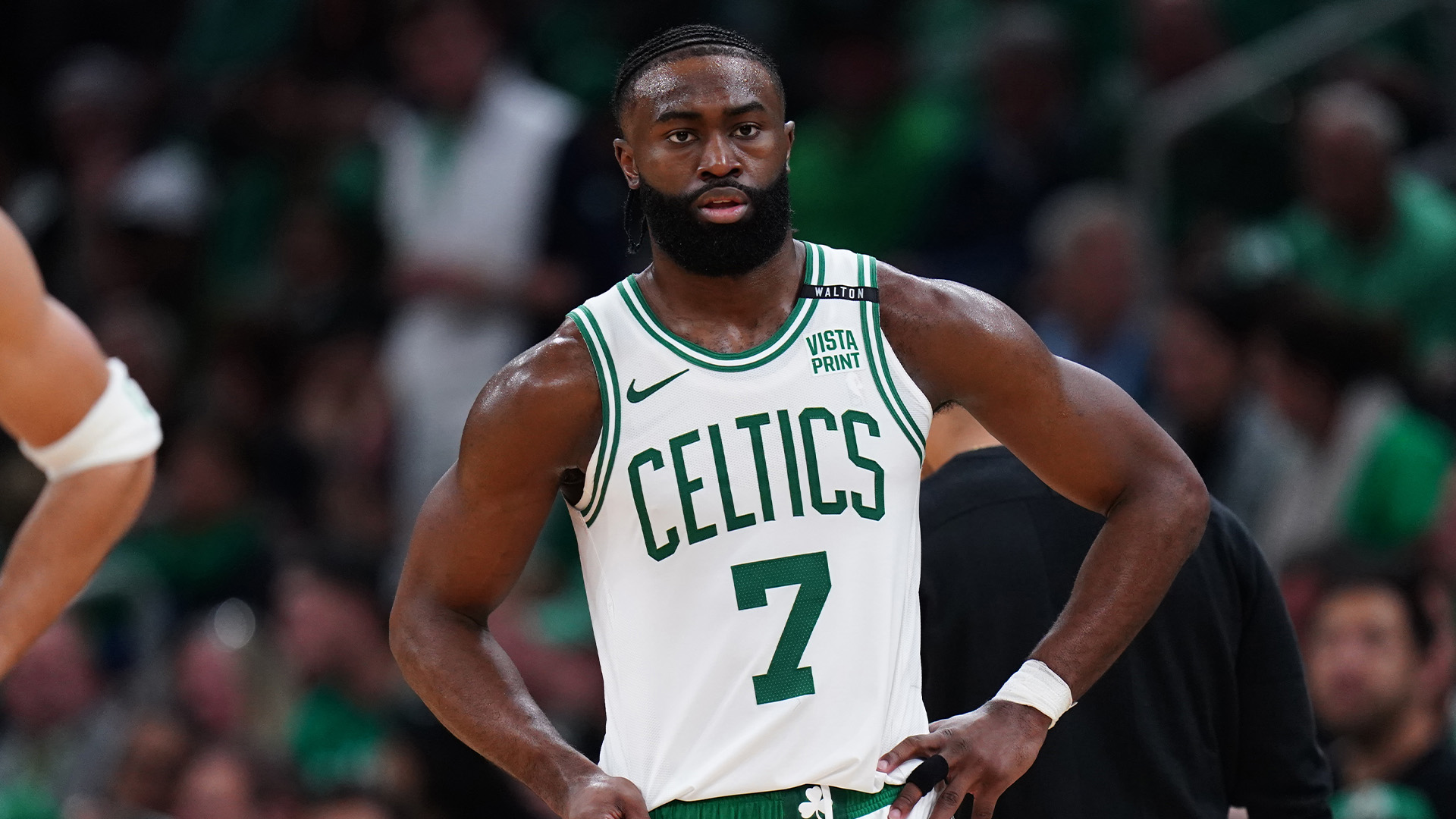 Boston Celtics guard Jaylen Brown