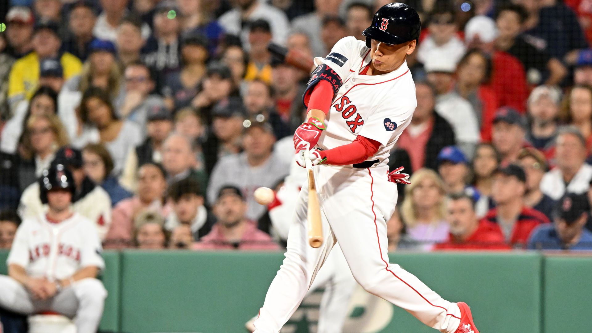 Boston Red Sox outfielder Masataka Yoshida