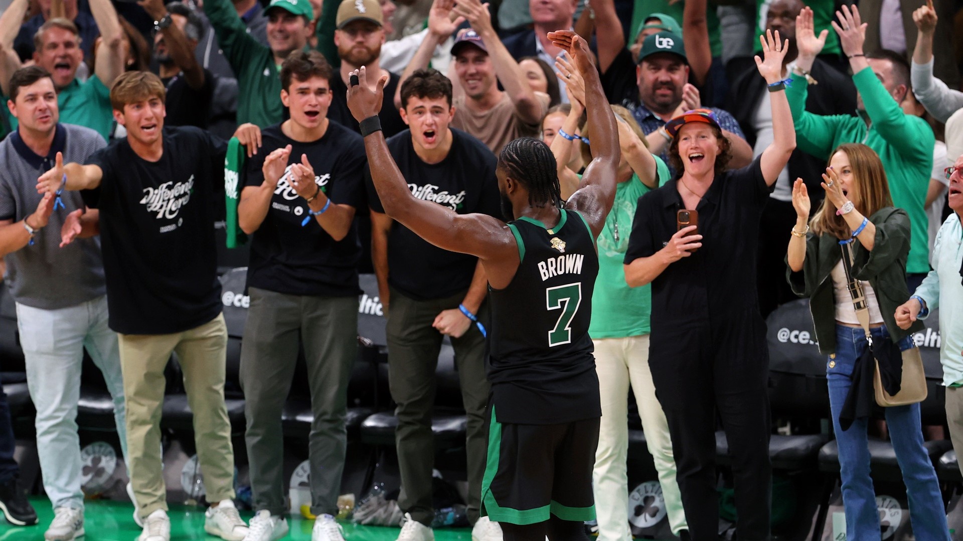 Boston Celtics guard Jaylen Brown