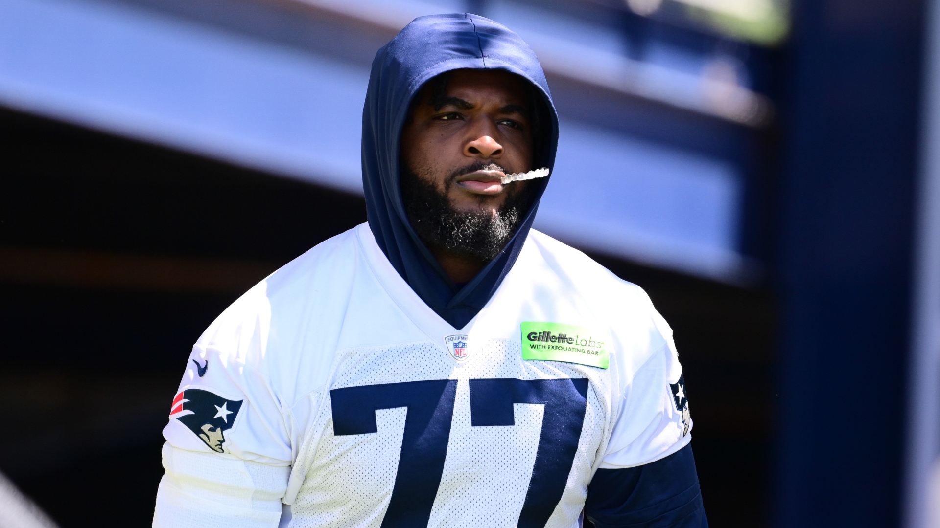 New England Patriots offensive tackle Chukwuma Okorafor