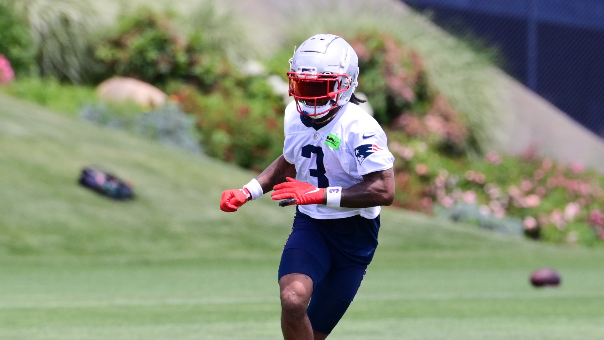 New England Patriots wide receiver Demario Douglas