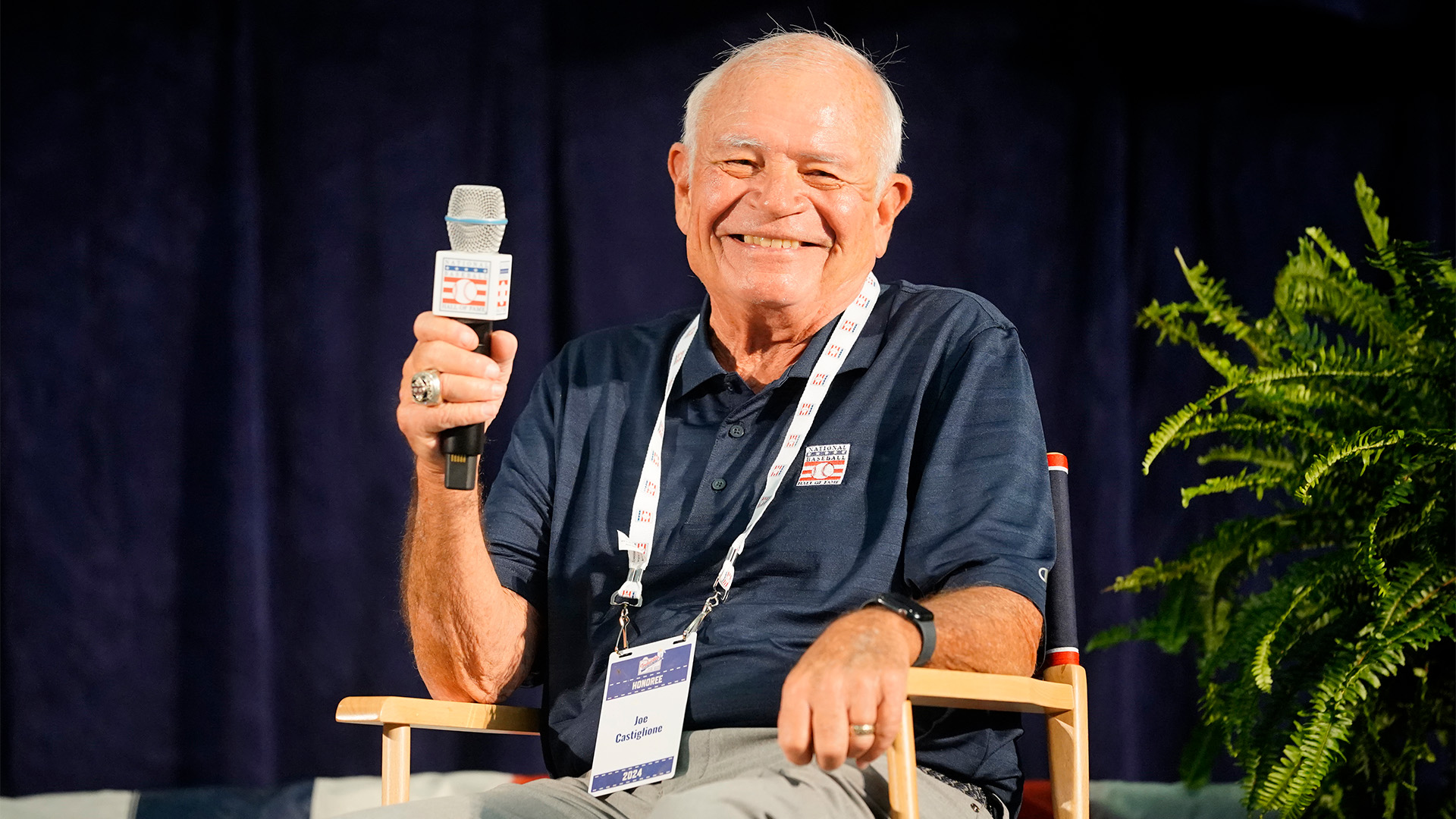 Boston Red Sox radio announcer Joe Castiglione