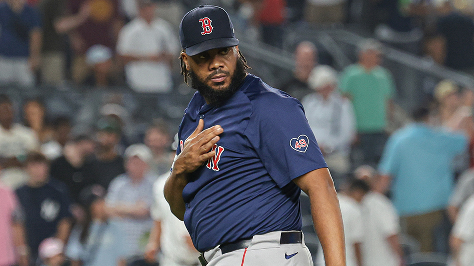 Boston Red Sox pitcher Kenley Jansen