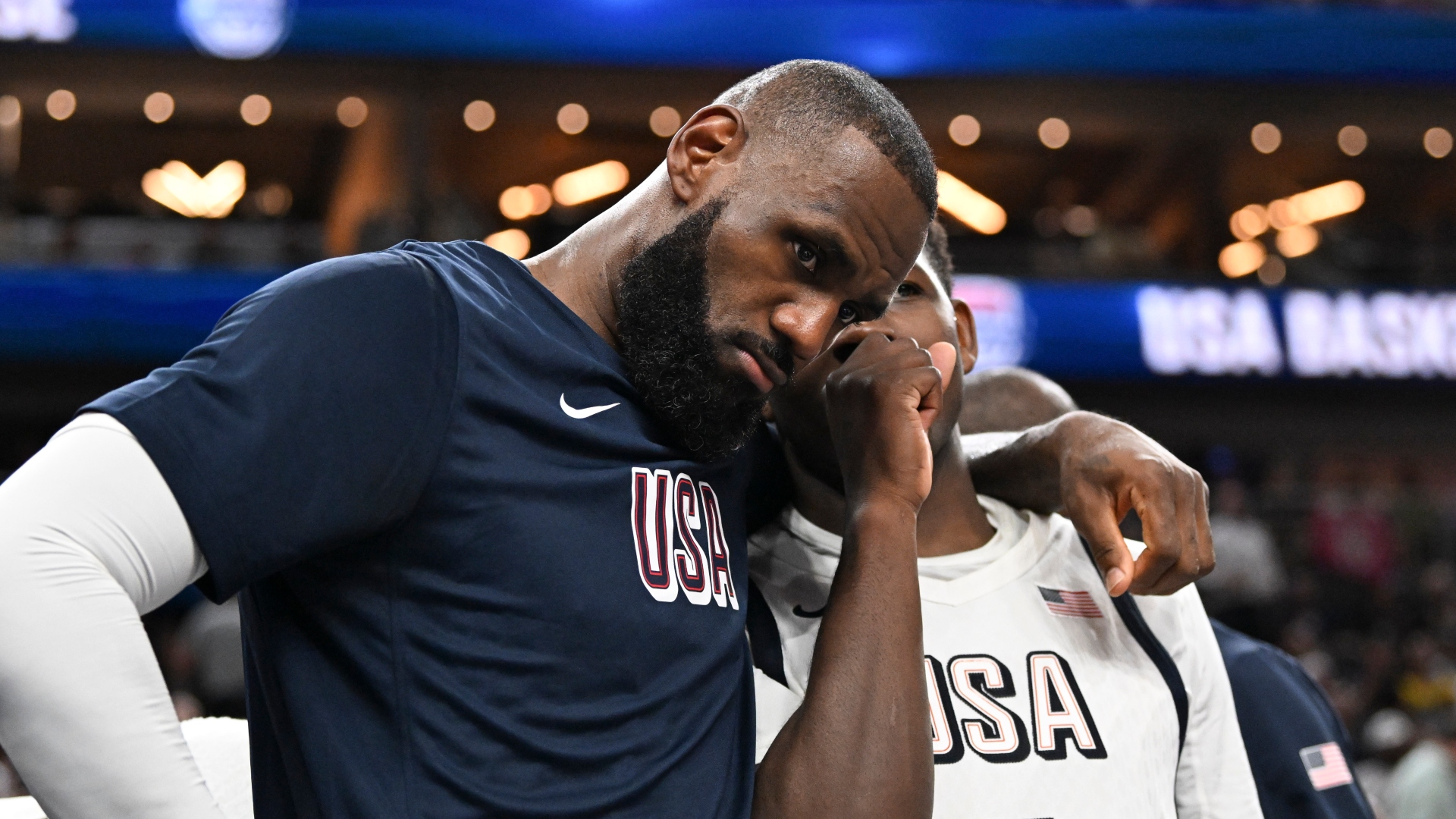 Team USA forward LeBron James