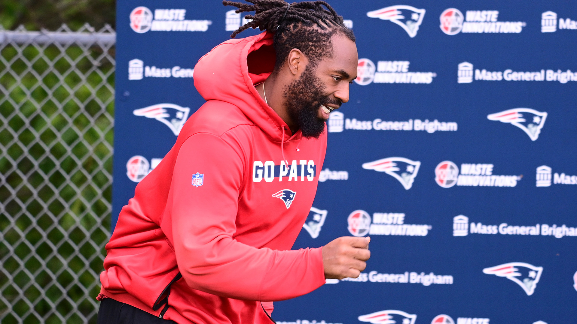 New England Patriots linebacker Matthew Judon