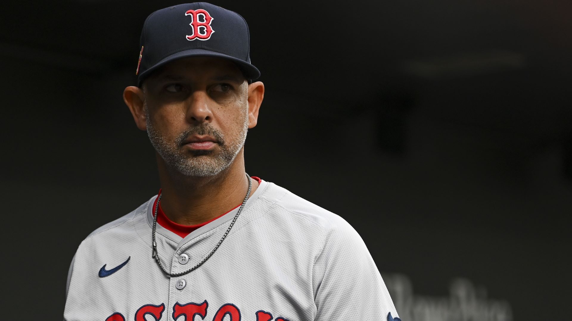 Boston Red Sox manager Alex Cora