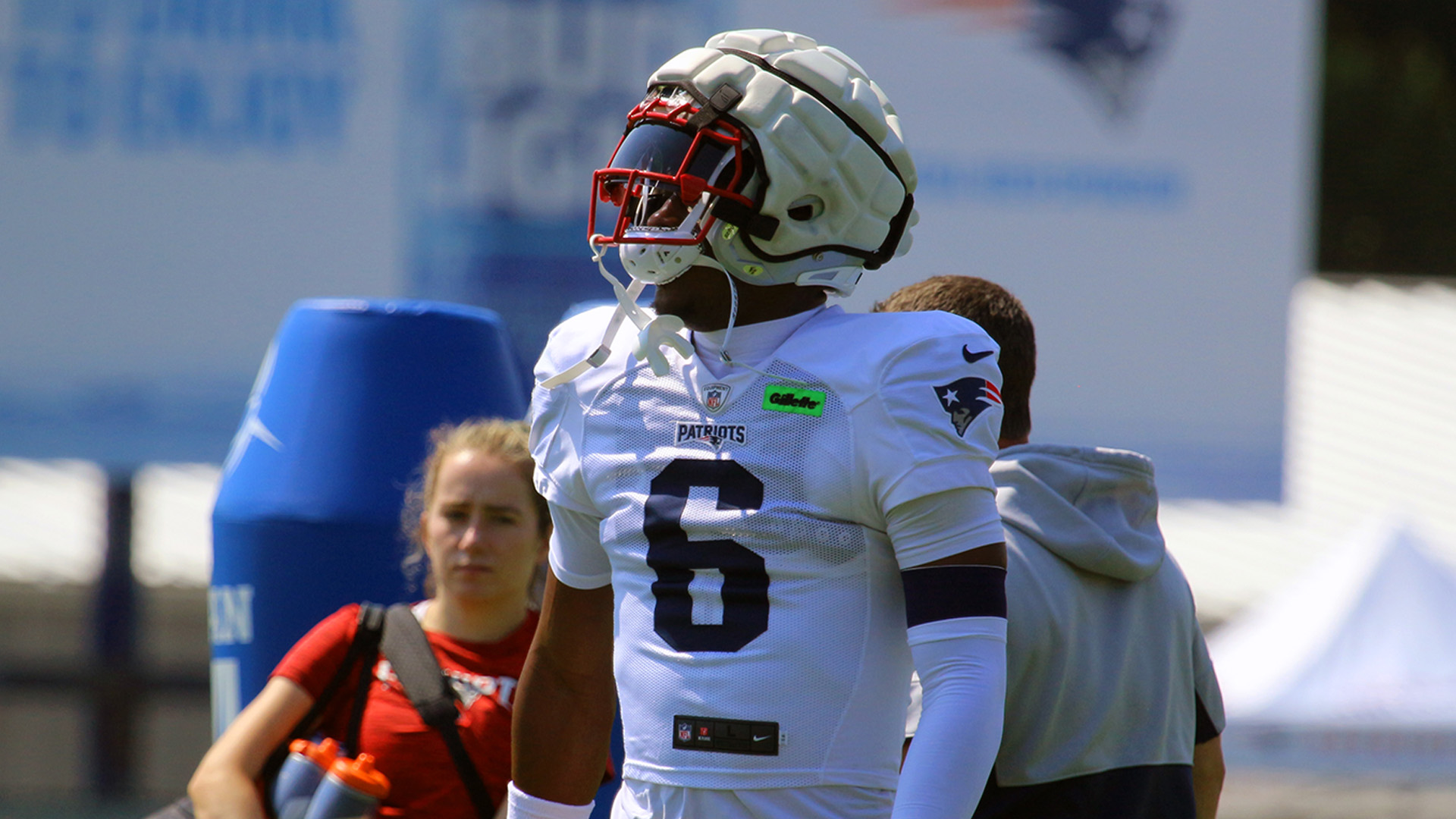 New England Patriots wide receiver Javon Baker