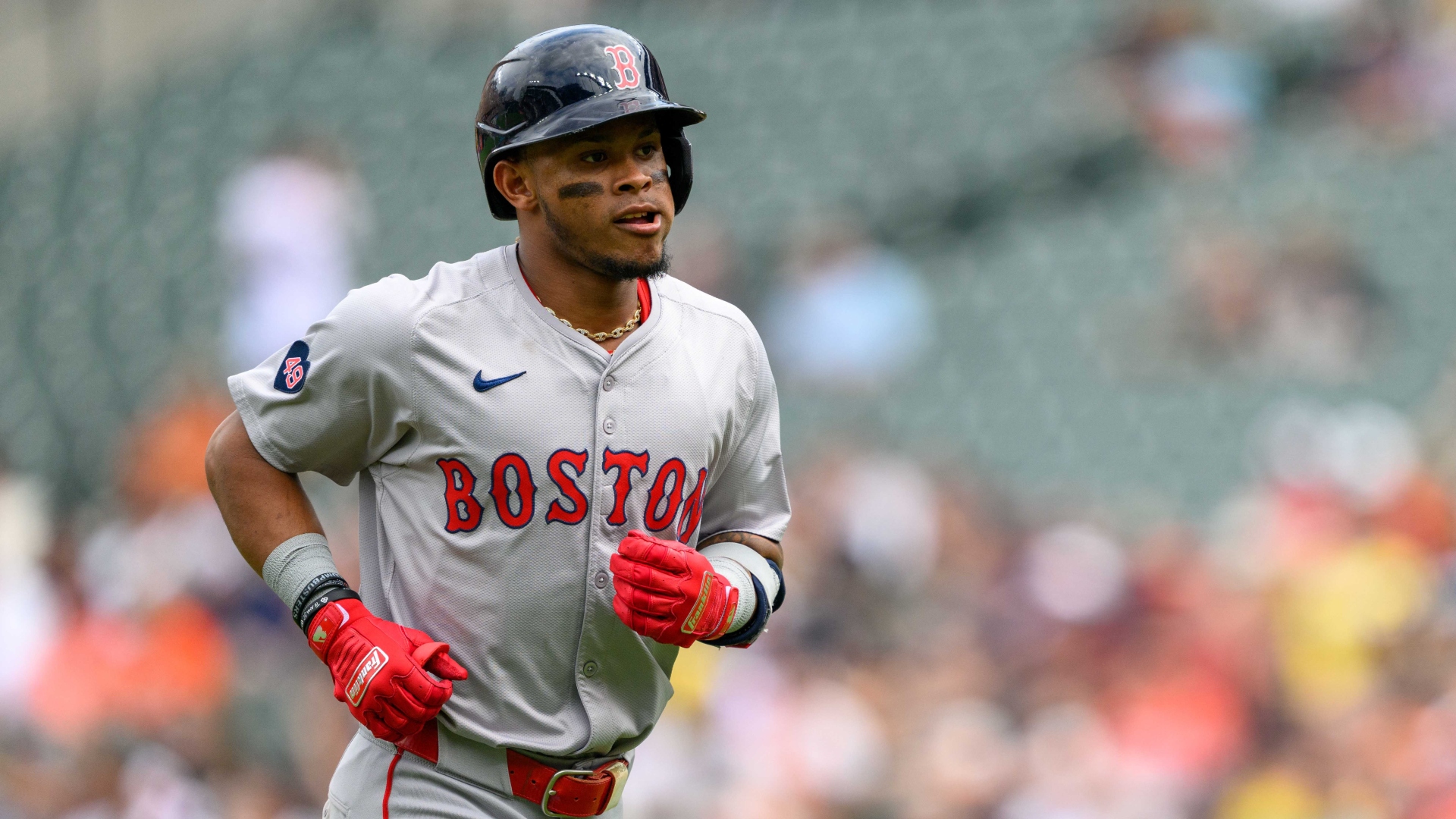 Boston Red Sox outfielder Ceddanne Rafaela