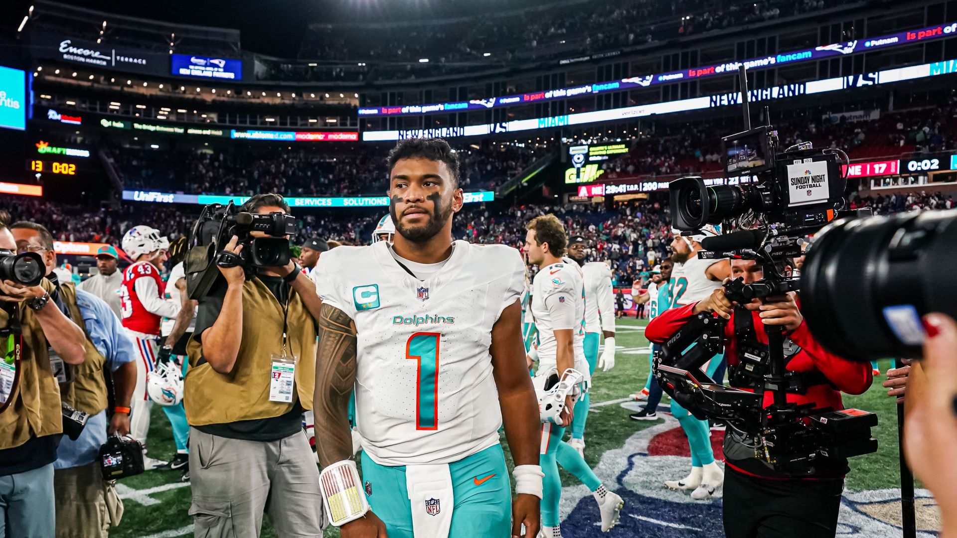 Miami Dolphins quarterback Tua Tagovailoa