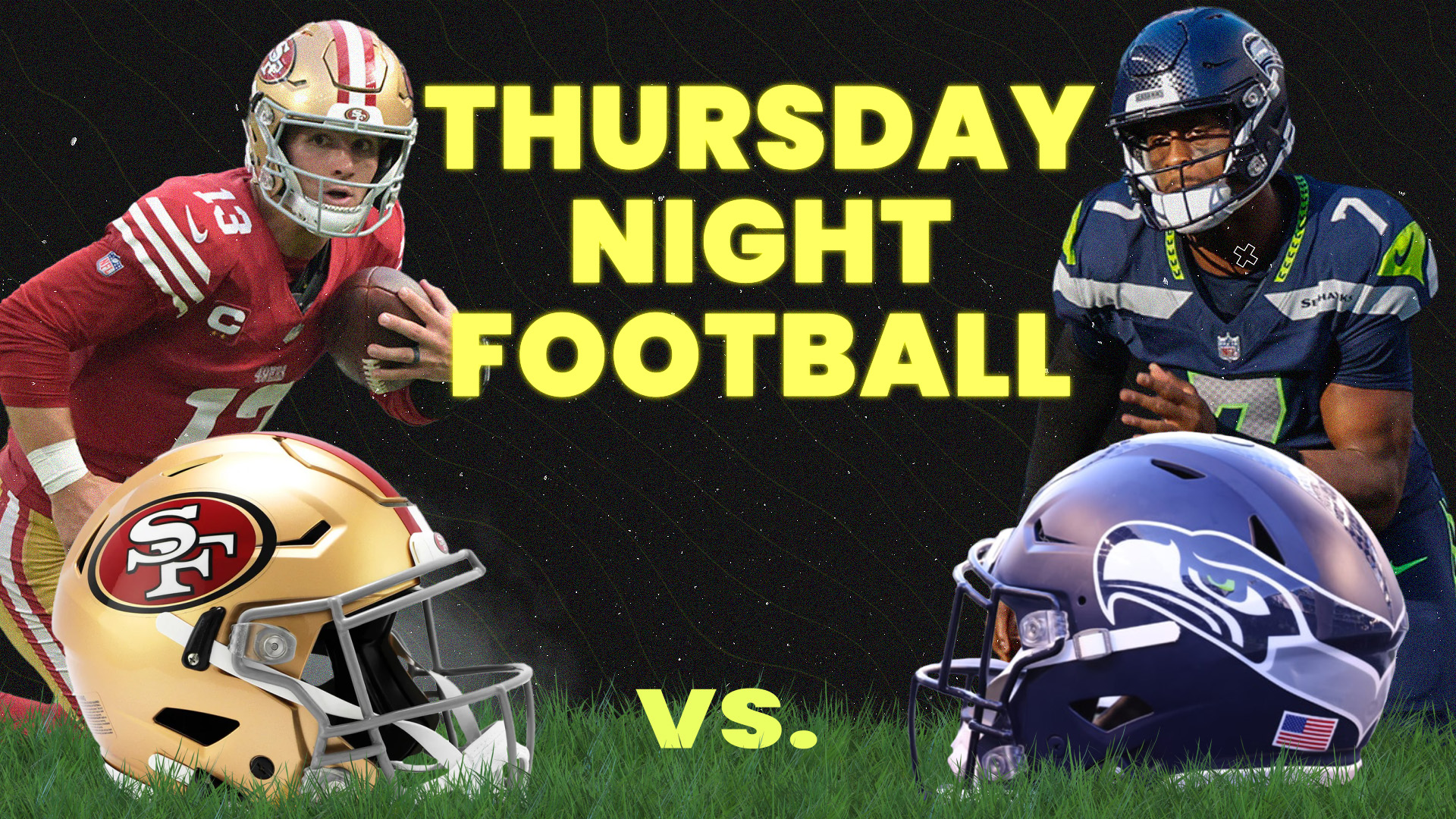 Seahawks quarterback Reno smith 49ers quarterback Brock Purdy