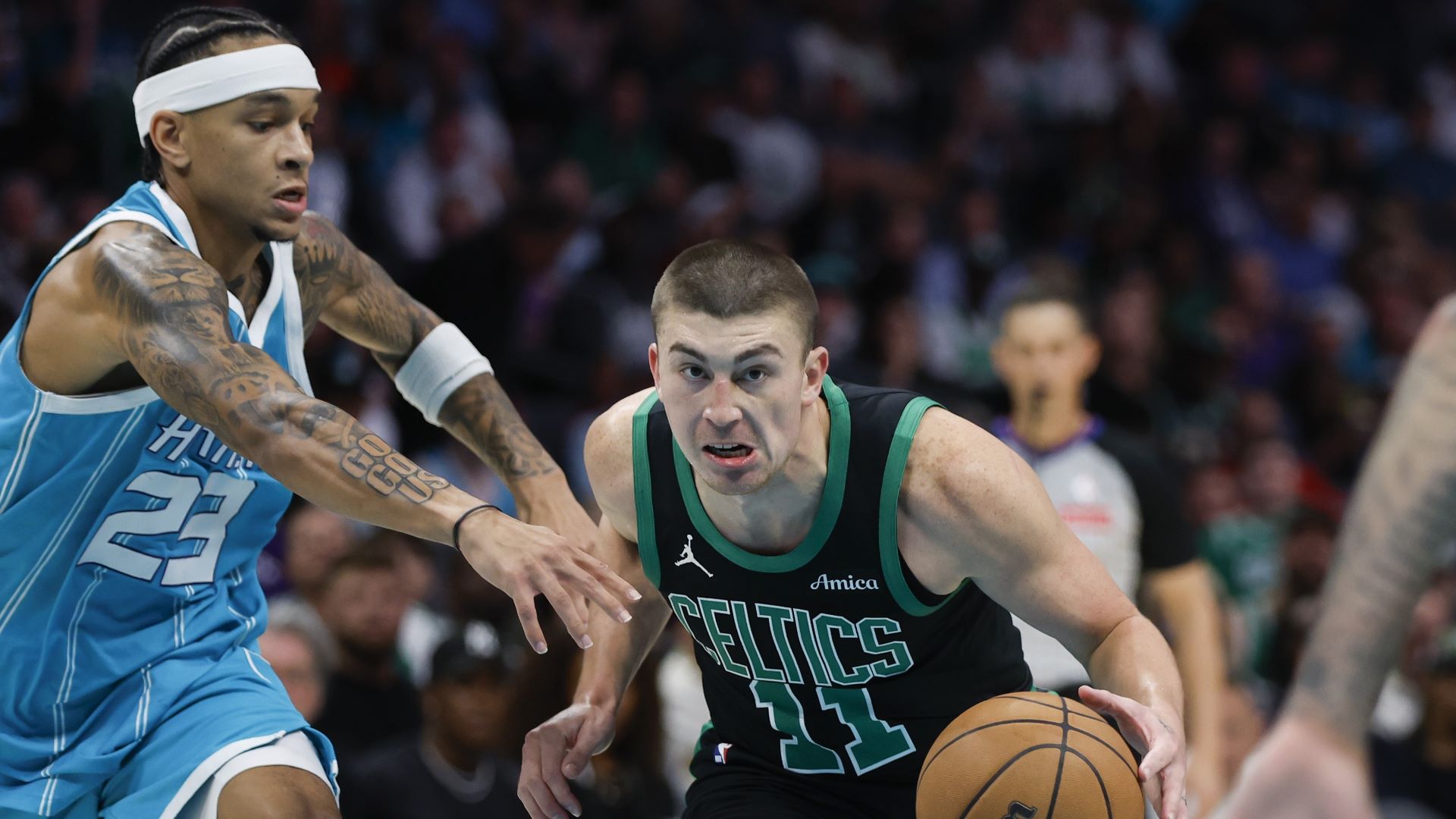 Boston Celtics guard Payton Pritchard