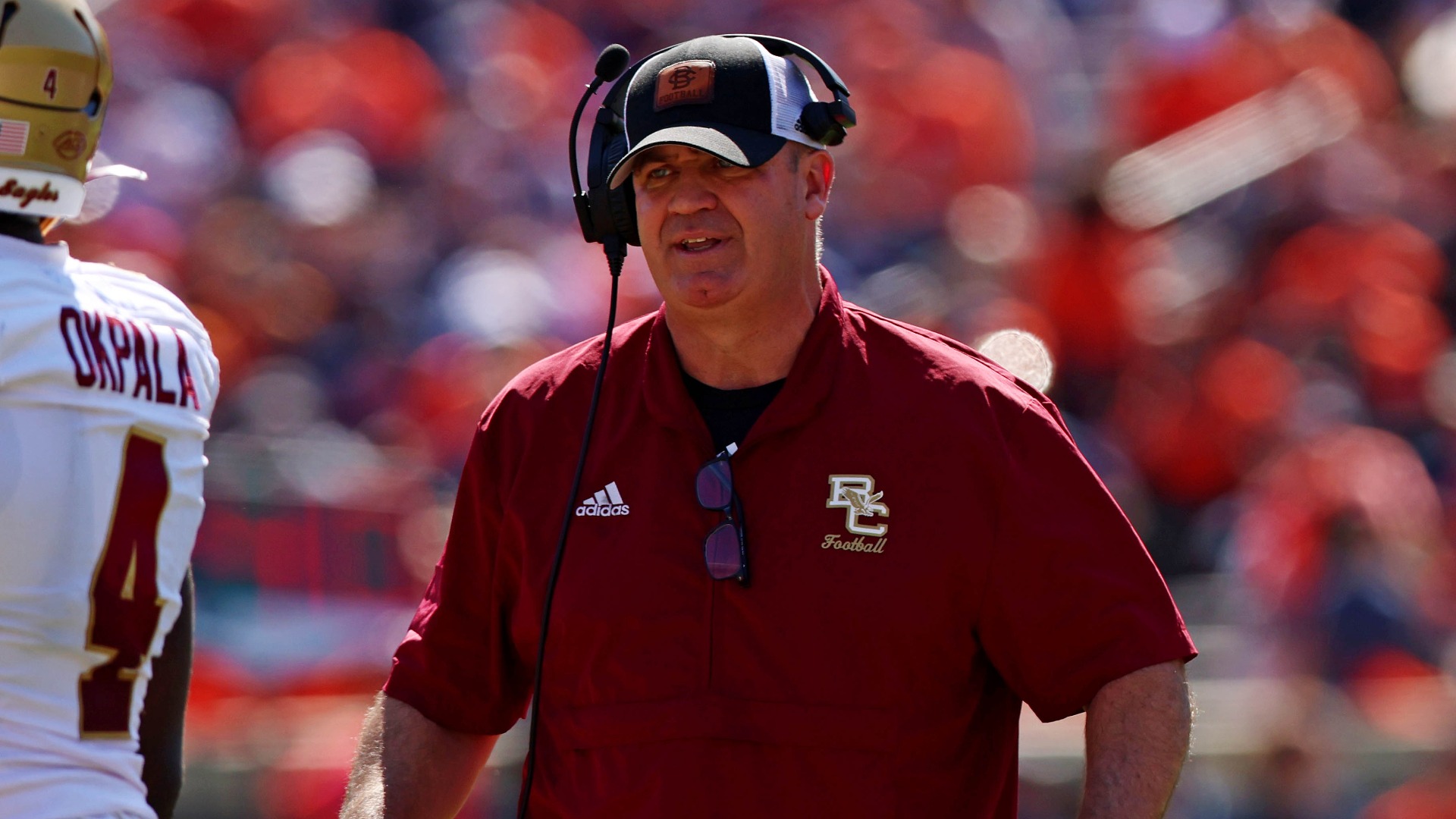 Boston College Eagles head coach Bill O'Brien