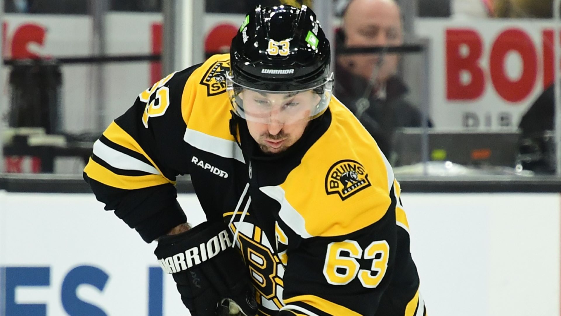 Boston Bruins forward Brad Marchand