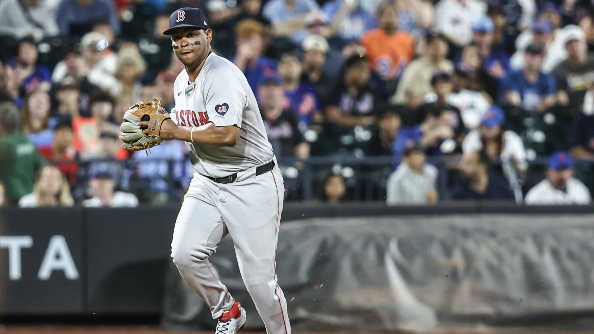 Boston Red Sox third baseman Rafael Devers