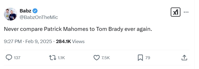 Tom Brady, Patrick Mahomes