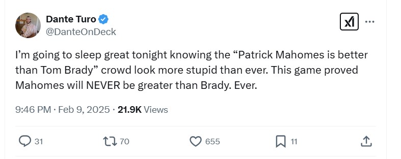 Tom Brady, Patrick Mahomes