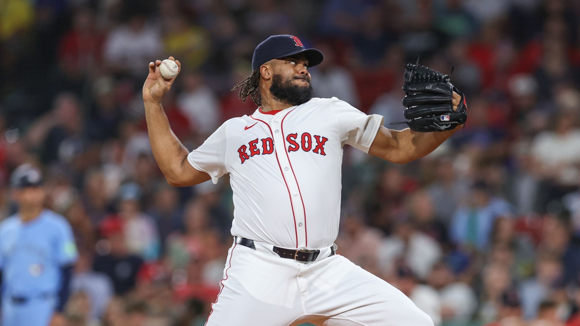 Los Angeles Angels pitchers Kenley Jansen