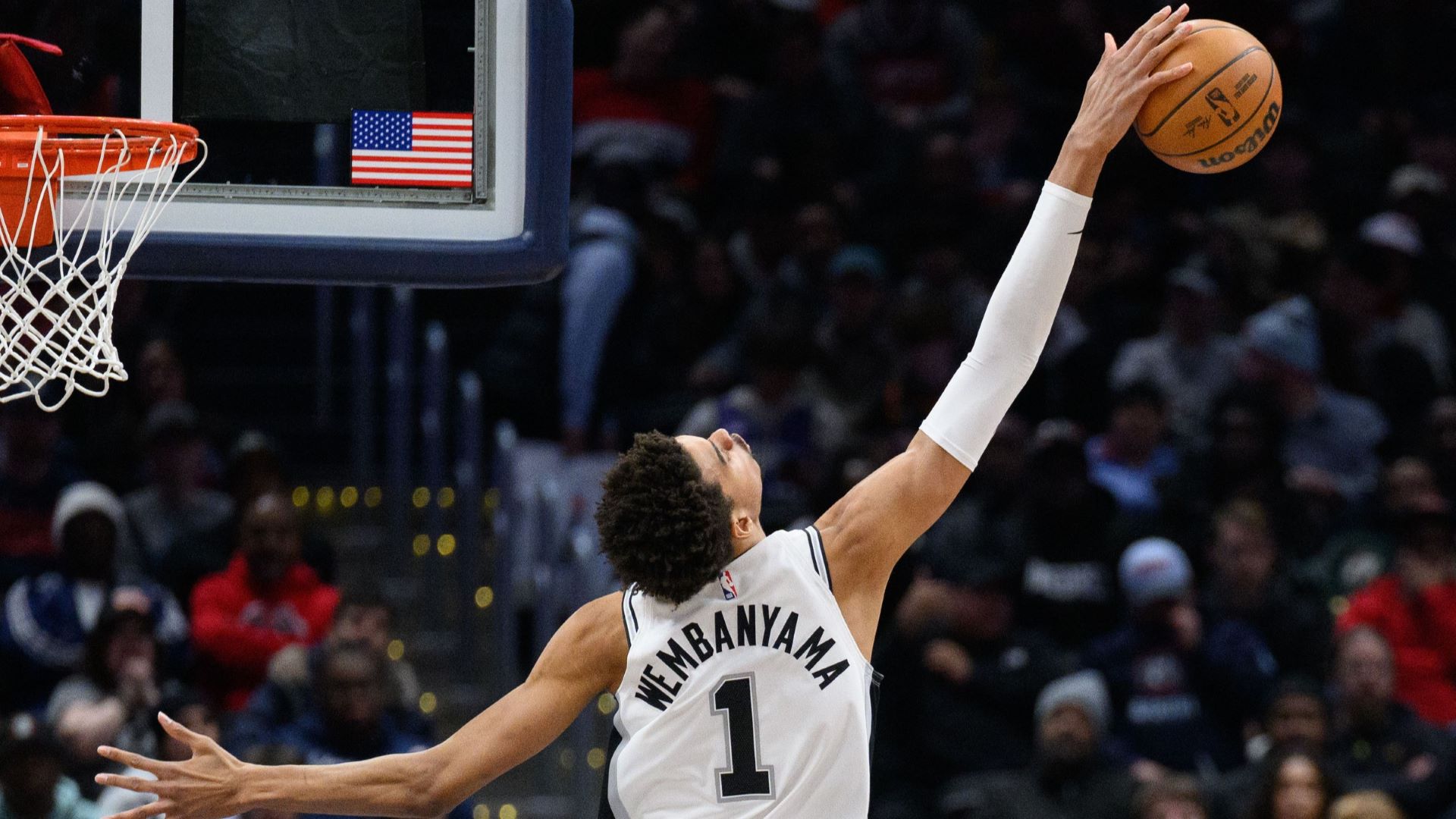 San Antonio Spurs center Victor Wembanyama