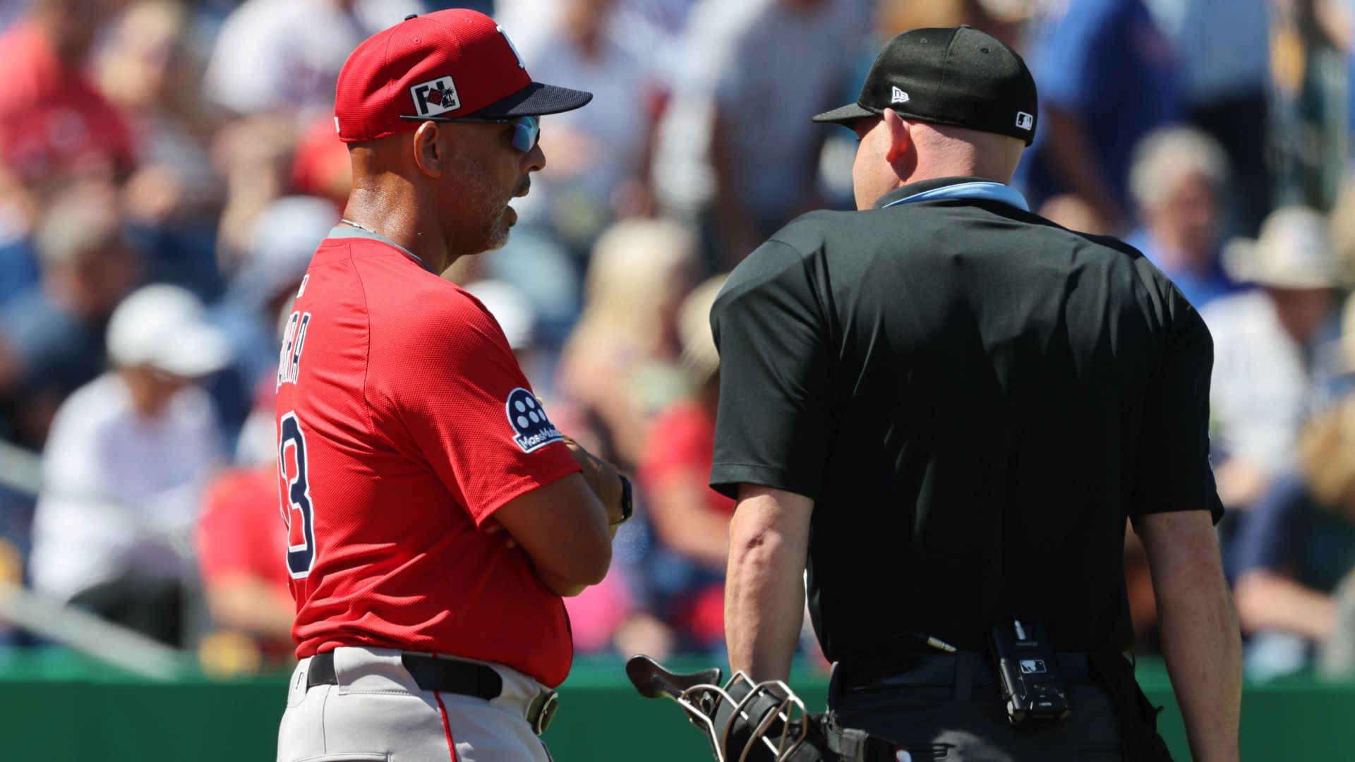 Boston Red Sox manager Alex Cora