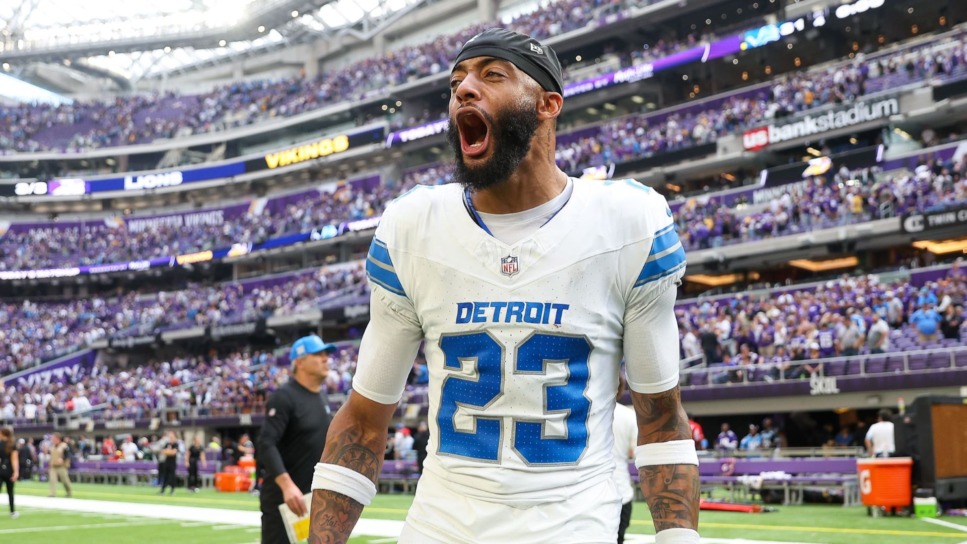Detroit Lions cornerback Carlton Davis