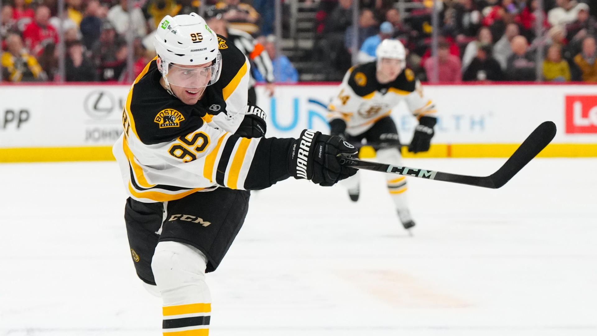 Boston Bruins forward Vinni Lettieri