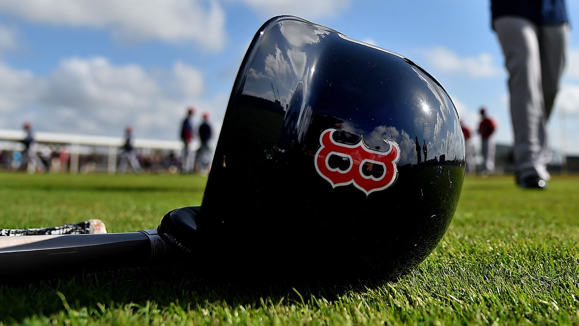 Boston Red Sox helmet