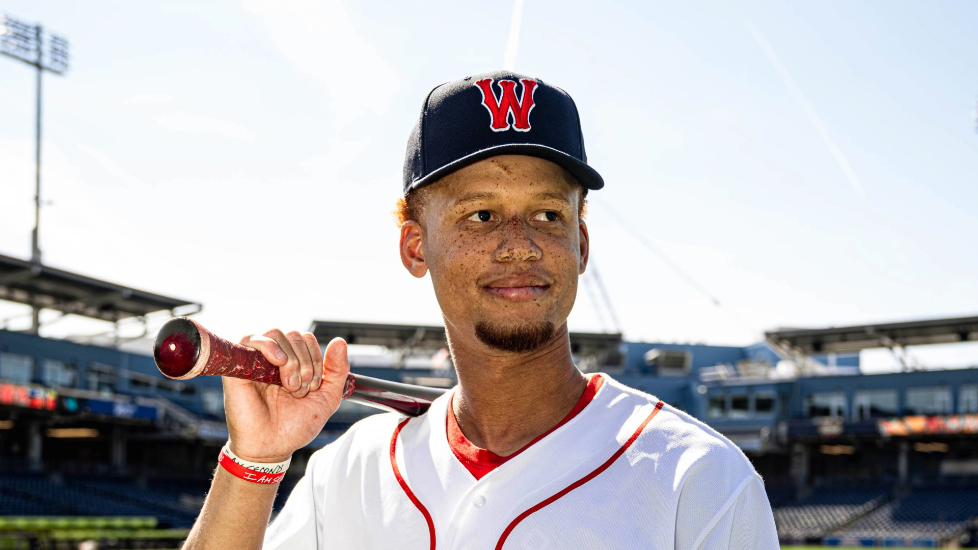 Boston Red Sox infielder Kristian Campbell