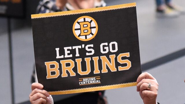 Boston Bruins sign