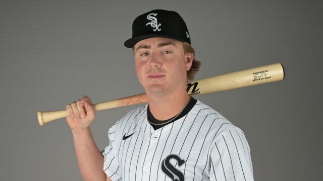 Chicago White Sox infielder Chase Meidroth
