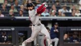 Boston Red Sox catcher Connor Wong