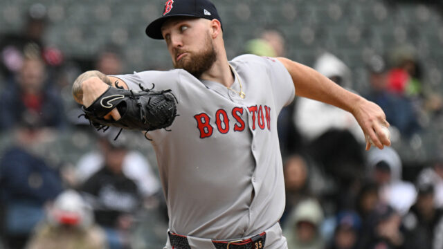 Red Sox pitcher Garrett Crochet